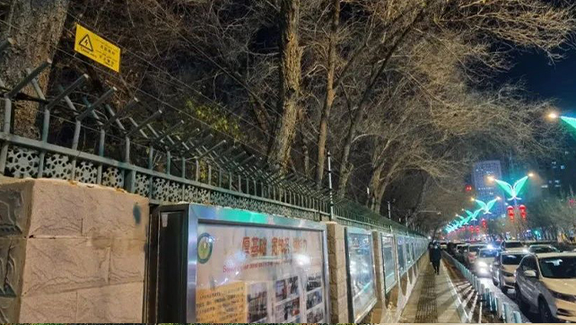 重點學校烏魯木齊68中周界安防，還得看廣拓！